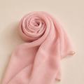 Chiffon Scarf - Tea Pink