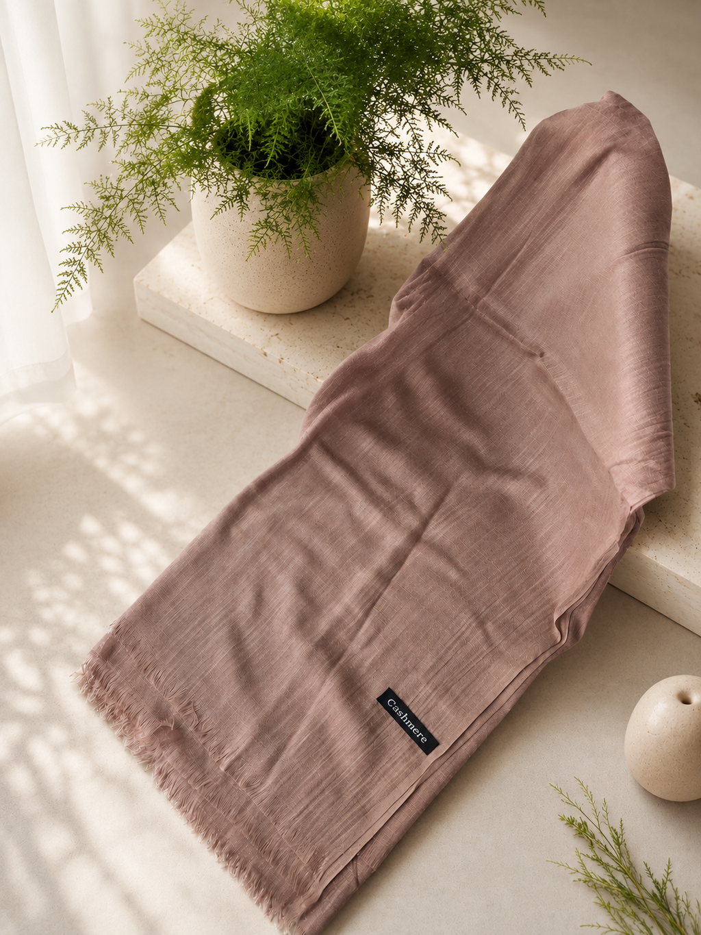Turkish Lawn Hijab - Light Pink | Soft Lightweight Scarf