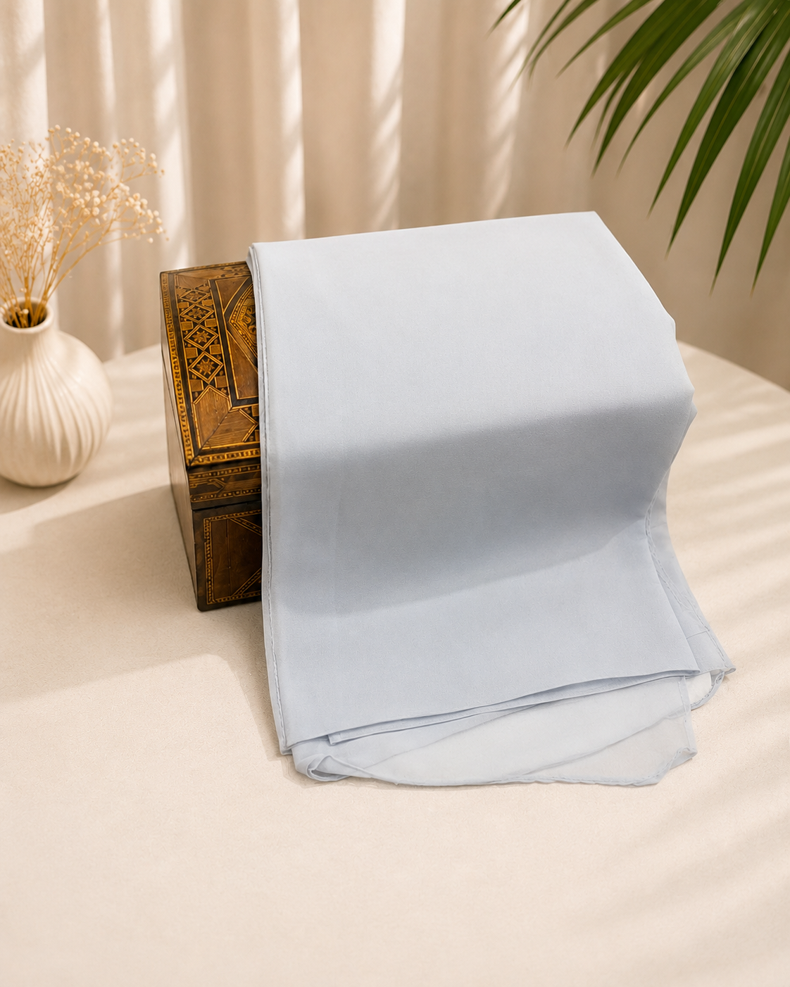 Chiffon Scarf - Ice Blue