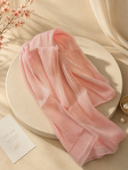 Luxe Silk Scarf - Pink