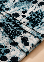 Turkish Textured Printed Lawn – Leopard Print