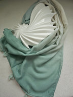 Arabic Lawn Scarf — Sage Ombre CIYAAB