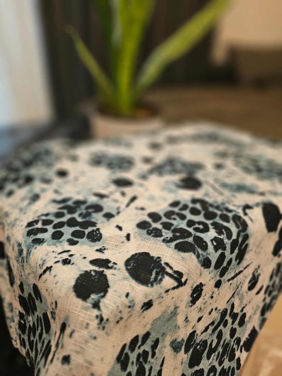 Turkish Textured Printed Lawn – Leopard Print