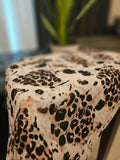 Turkish Textured Printed Lawn – Leopard Print